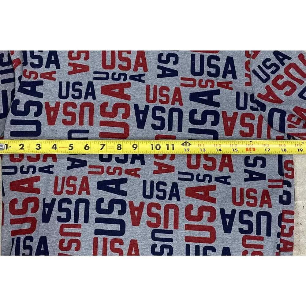 Eleven Boys Youth T-shirt Tee Pullover USA AMERICAN LOGO GRAY‎ T SHIRT Cotton